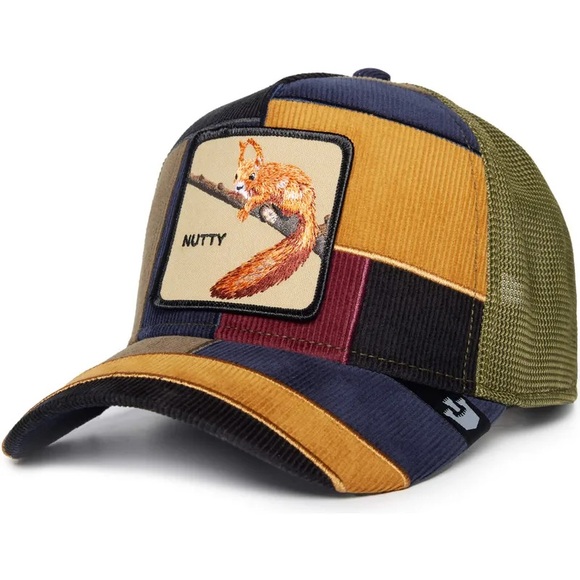 Goorin Bros Other - Goorin Bros. Squirrel Nutty Shells N All The Farm Patchwork Multi Trucker Hat